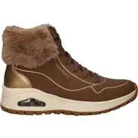 SKECHERS für Damen. 167993 Turnschuhe Uno Rugged Fall Shimmer braun (41), Wohnung, Reißverschluss, Lässig