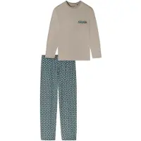 Schiesser Pyjama in Beige - 56