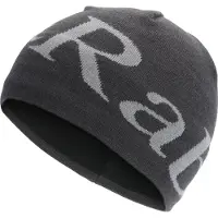 Rab Mütze Logo Beanie Unisex Anthrazit Granit
