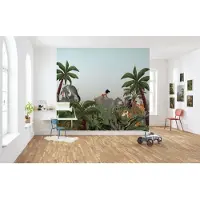 Komar Vliestapete "Digitaldruck Vlies - Jungle Book - Größe 300 x 280 cm" bedruckt glatt Kinderzimmer