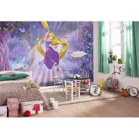 Komar Fototapete "Rapunzel - Größe 368 x 254 cm" bedruckt glatt Kinderzimmer