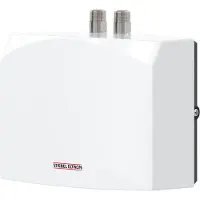 Stiebel Eltron Klein-Durchlauferhitzer "DHM 4 für Handwaschbecken, 4,4 kW, o. Stecker", Festanschluss 230V, hydraulisch, druckfest + drucklos
