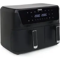 Princess 182470 Doppelkorb-Airfryer – Zwei Gerichte gleichzeitig zubereiten – Gesund und praktisch