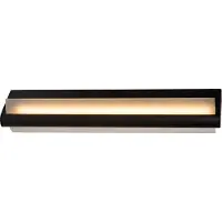 Lucide Wandlampe Wanda 45 cm schwarz