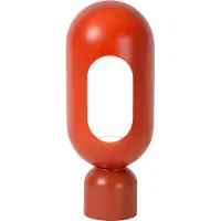 Lucide Tischlampe Barris Terrakotta