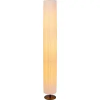 Lucide FOLD – Stehlampe – Ø 20 cm – 3xE27 – Weiß – Japandi