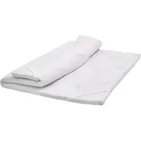 Dmora Doppelbett Topper Dmolo, Matratze zur Verbesserung der Körperhaltung, Memory Foam Topper, hypoallergener und atmungsaktiver Topper, 100 % Italy, 160x200h5 cm