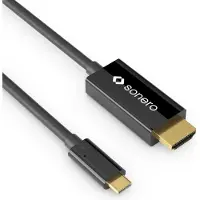 Sonero USB-C Adapterkabel Premium, 1,5 m, USB-C Stecker/HDMI-A Stecker, schwarz
