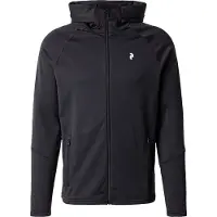 Peak Performance Herren Rider Essentials Midlayer Zip Hood Black / black - S