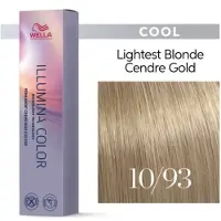 Wella Illumina Color 10/93 blond très clair éclaircissant/ fumé doré 60 ml