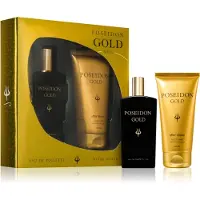 Instituto Espanol Poseidon Gold Men Eau de Toilette Spray 100 ml, 2er-Set