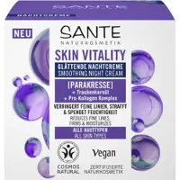 Sante Glättende Nachtcreme mit Parakres, Traubenkernöl und dem Pro-Kollagen-Komplex ECO 50 ml –
