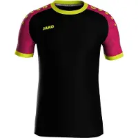Jako Kinder Trikot Iconic KA, Farbe:schwarz/pink/neongelb, Größe:164