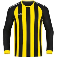Jako Kinder Trikot Inter LA, Farbe:schwarz/citro, Größe:164