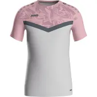 Jako Herren T-Shirt Iconic 6124-851 M - Soft Grey/Dusky Pink/Anthra - M