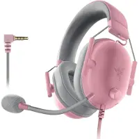 Razer Blackshark V2 X, Kabelgebunden, 12 - 28000 Hz, Gaming, 240 g, Kopfhörer, Grau, Pink
