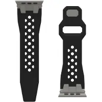 Uag Monarch Silikonarmband für Apple Watch | 44/45/46/49 mm - Black Titanium