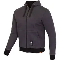 Merlin Cody Built With Polyamid Damen Zip Hoodie, grau, XS