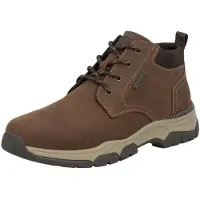Rieker Herren Stiefelette aus Leder mit losen Einlagen wasserabweisend 31204, Größe:46 EU, Farbe:Braun