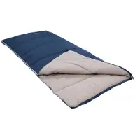 Nomad Brisbane Junior Schlafsack Kinder blau/beige