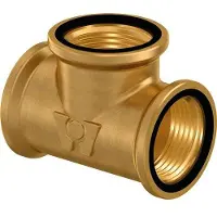 Uponor Wipex tee G1-G1-G1