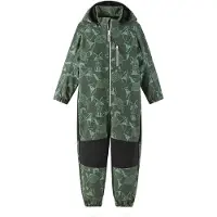 Reima Softshell-Overall Nurmes 5100007C Grün Regular Fit