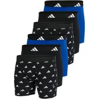 Adidas Herren Boxershorts, 6er Pack - Boxer Briefs, Active Flex Cotton, Logo