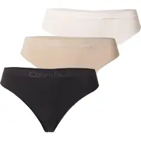 Calvin Klein Underwear Tanga "THONG 3 PK" Packung, 3 Stk. Mit geradem Abschluss