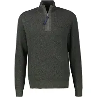 Lerros Strickpullover mit Troyer-Reißverschluss, Stehkragen