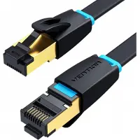 Vention IKCBJ, 5 m, Cat8, RJ-45, RJ-45, Schwarz