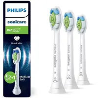 Philips Sonicare Zahnbürstenköpfe White Optimal White W2 HX6063/87 x2+1