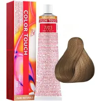 Wella Color Touch Pure Naturals 60 ml 7/03 Mittelblond Natur-Gold