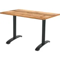 Restootab Tisch 120 x 70 cm – Bazila helles Tannin
