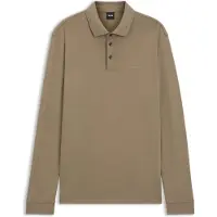 BOSS Pado 30 10241542 Langarm-polo