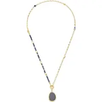Leonardo 025598 Damen-Halskette Set Charlene 50 cm Clip & Mix Goldfarben