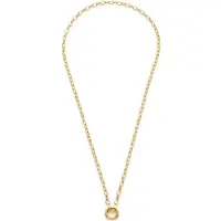 Leonardo 025758 Damen-Kette Tomke Goldfarben 50 cm Clip & Mix