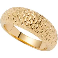 Leonardo 02563 Damenring Pinou Goldfarben