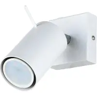 Licht-Erlebnisse Moderner Strahler (in Weiß, Höhe 15cm) Wohnzimmerspot Wandstrahler Wandspot Innenlampe Flurlampe Spotstrahler