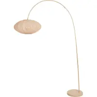 Lucide Lichtbogenlampe Corina Sandbraun