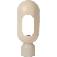 Lucide Tischlampe Barris taupe