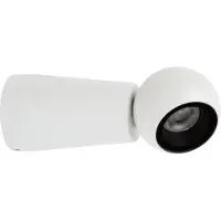 Lucide Wandlampe im Badezimmer Ipsos weißes IP54