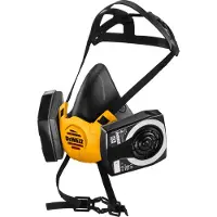 DeWalt Leichtgewicht-Halbmaske mit P3-Filtern – Größe M
