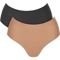 Sloggi High-Waist-Slip "ZERO Feel 2.0" 2er Pack, unsichtbar unter der Kleidung