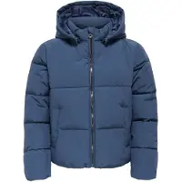 ONLY Steppjacke "KOGDOLLY SHORT PUFFER JACKET OTW" mit Kapuze mit abnehmbarer Kapuze