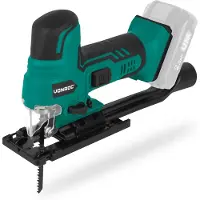 Vonroc Stichsäge 20V - Ergonomischer Haltegriff | Exkl. Akku und Schnellladegerät