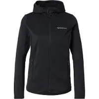Peak Performance Damen Kapuzensweat W Light Zip Hood-BLACK