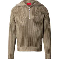 HUGO Pullover Srigg 50547002 Beige Relaxed Fit