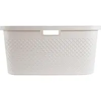 Curver Tretmülleimer Deco Rechteckig 65L Grau