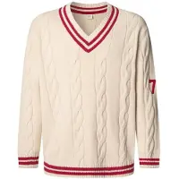 Pepe Jeans für Herren. PM7000021 Pace Pullover weiß (S), Lässig, Baumwolle