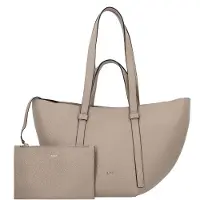 Abro Shopper - Shopper Cosmo Media/ Siena - Gr. unisize - in Taupe - für Damen
